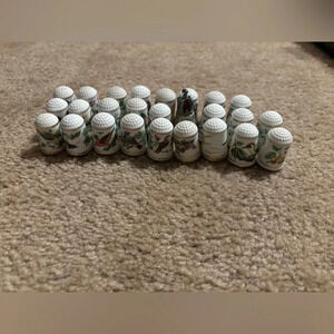 Thimbles Collection Lot Of 26